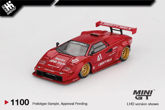 MINI GT 1100 - 2025 LAMBORGHINI COUNTACH LB-WORKS #41