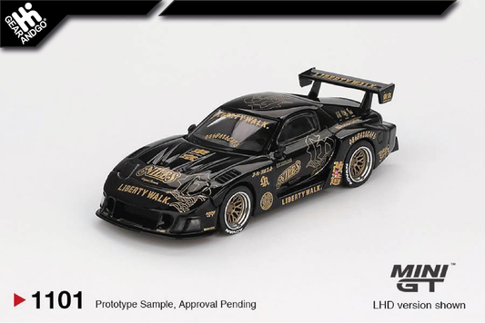MINI GT 1101 - 2025 MAZDA RX7 (FD3S) LB-SUPER SILHOUETTE FD-NILES