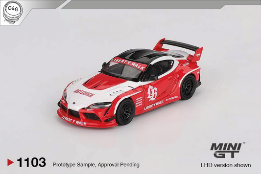 MINI GT 1103 - 2025 TOYOTA GR SUPRA *LB-WORKS*