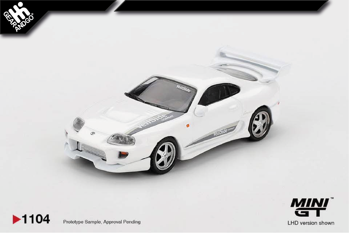 MINI GT 1104 - 2014 TOYOTA SUPRA MK4 (A80) VEILSIDE COMBAT V-I