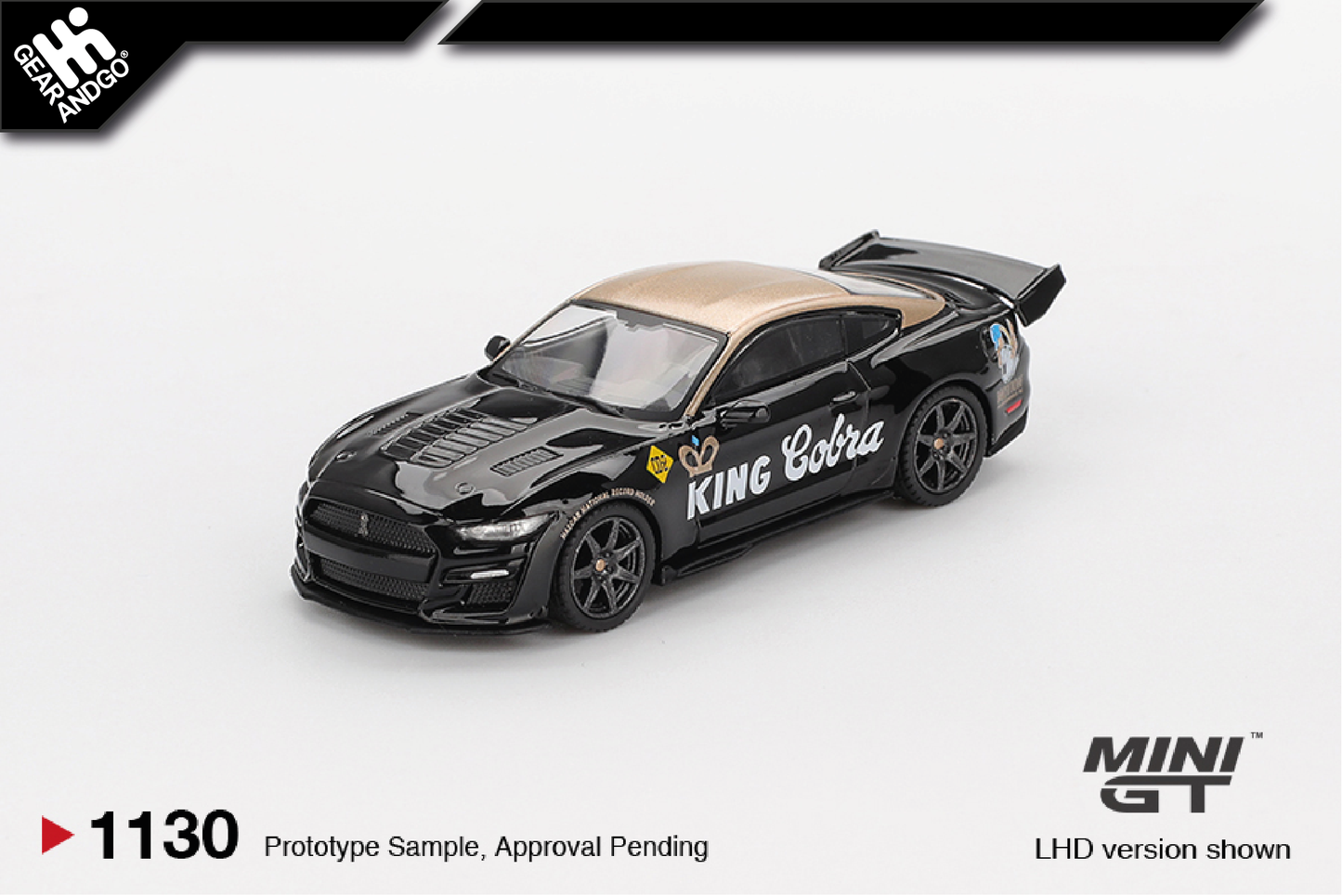 MINI GT 1130 - 2020 SHELBY GT500 DRAGON SNAKE CONCEPT