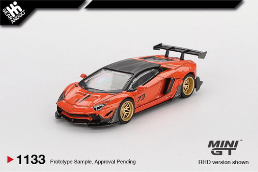 MINI GT 1133 - 2025 LAMBORGHINI AVENTANDOR LB-WORKS LIMITED EDITION
