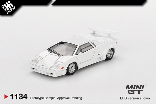 MINI GT 1134 - 1989 LAMBORGHINI COUNTACH 25TH ANNIVERSARY