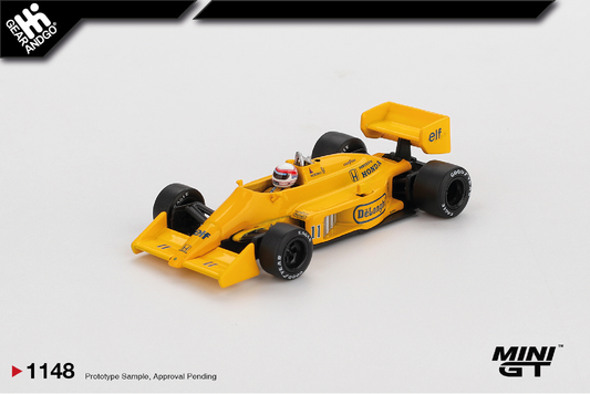 MINI GT 1148 - 1987 LOTUS 99T #11 SATORU NAKAJIMA MONACO GRAND PRIX