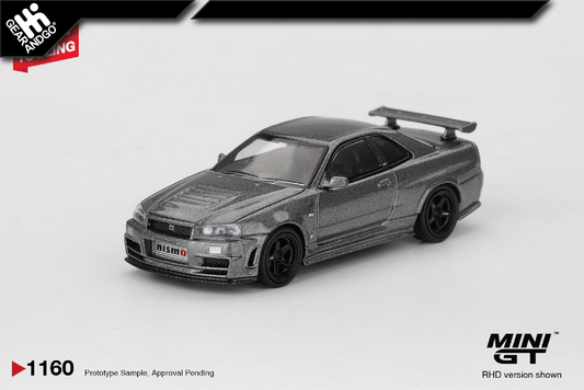 MINI GT 1160 - NISSAN SKYLINE GT-R (NISMO BNR34 CRS VERSION)