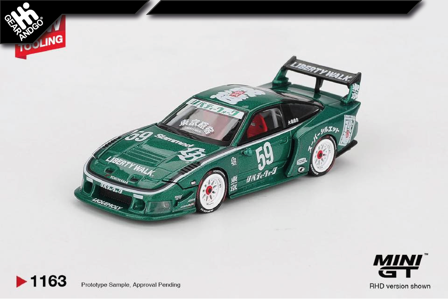 MINI GT 1163 - 2026 180 SX LB-SUPER SILHOUETTE TAS