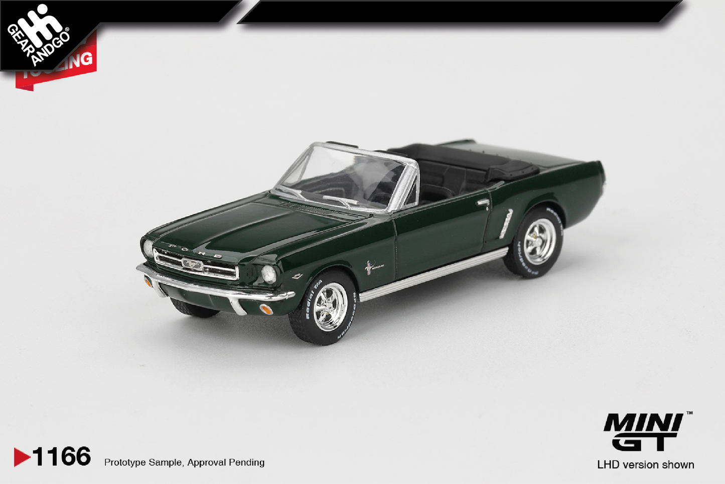 MINI GT 1166 - 1964 FORD MUSTANG CONVERTIBLE