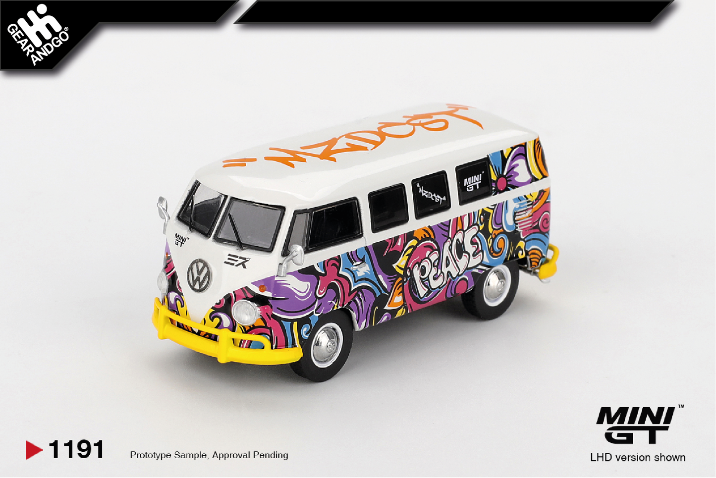 MINI GT 1191 - 1967 VOLKSWAGEN T1 MICRO BUS
