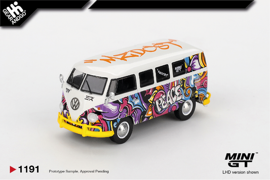 MINI GT 1191 - 1967 VOLKSWAGEN T1 MICRO BUS