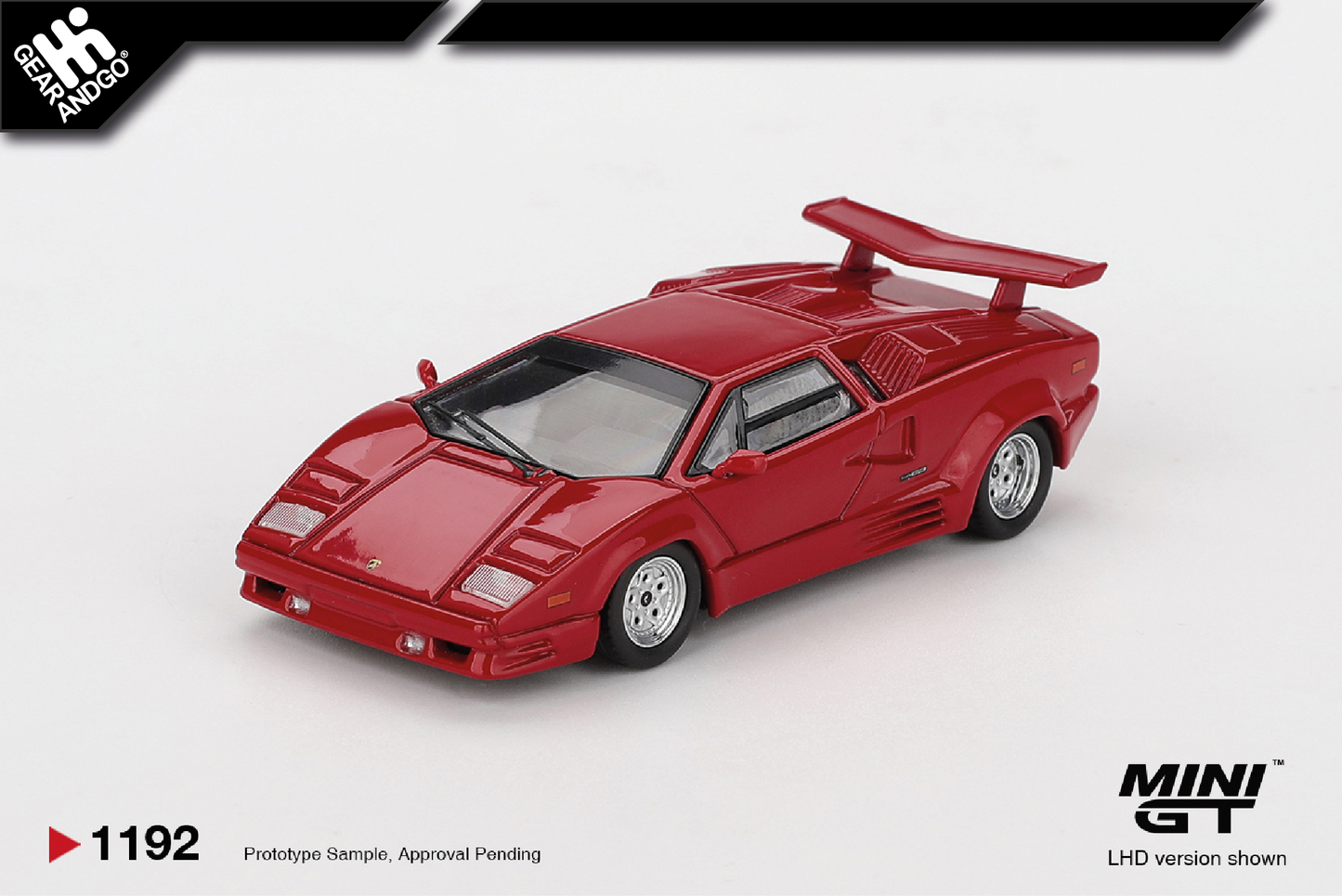 MINI GT 1192 - 1988 LAMBORGHINI COUNTACH 25TH ANNIVERSARY