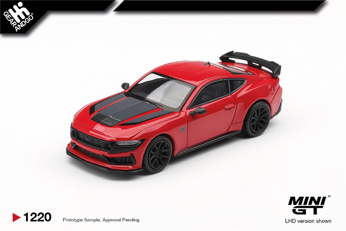 MINI GT 1220 - FORD MUSTANG DARK HORSE RACE