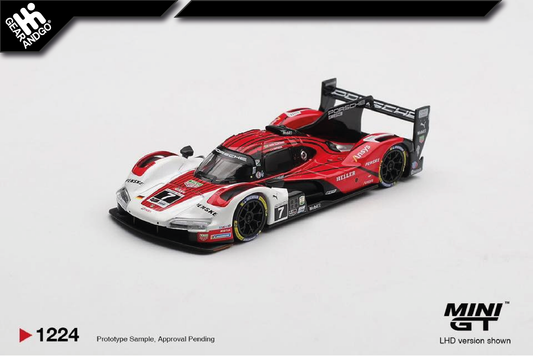 MINI GT 1224 - 2025 PORSCHE 963 #7 PORSCHE PENSKE MOTORSPORT DAYTONA 24 HRS WINNER