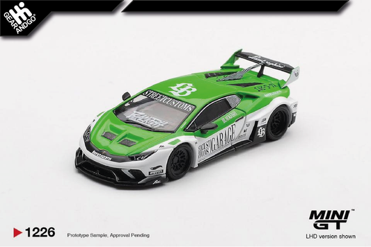 MINI GT 1226 - 2025 LAMBORGHINI HURACAN LB WORKS GT STREET CUSTOMS