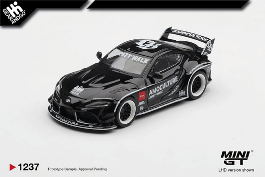 MINI GT 1237 - TOYOTA GR SUPRA LB★WORKS AMOCULTURE
