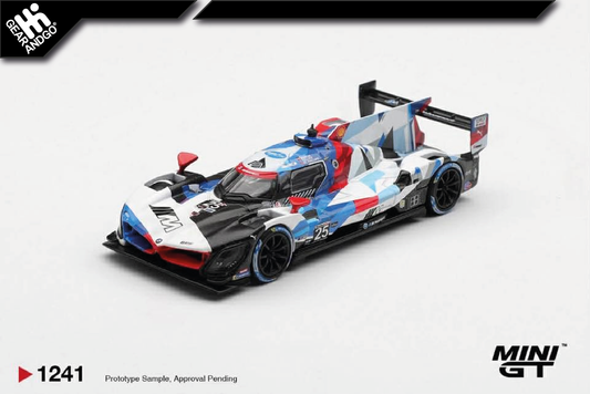 MINI GT 1241 - BMW M HYBRID V8 GTP #25 BMW M TEAM RLL 2024 IMSA DAYTONA 24 HRS
