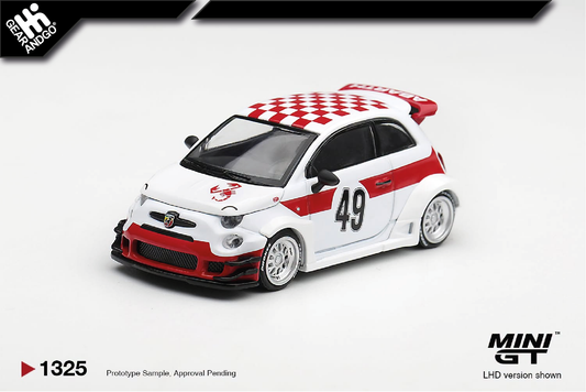 MINI GT 1325 - 2026 FIAT 595 ABARTH LB-WORKS X ABAS WORKS 1000 TC TRIBUTE