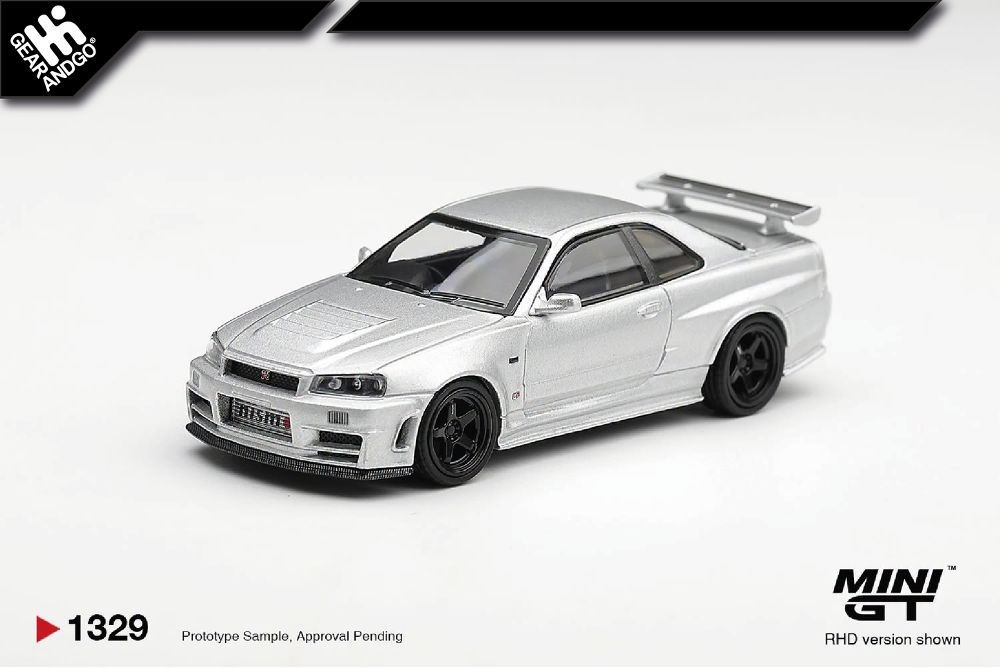 MINI GT 1329 - 1999 NISSAN SKYLINE GT-R (R34) Z-TUNE