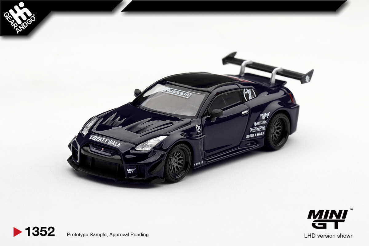 Mini GT 1352 LB-Silhouette WORKS GT Nissan 35GT-RR Ver.2 INOZETEK Edition