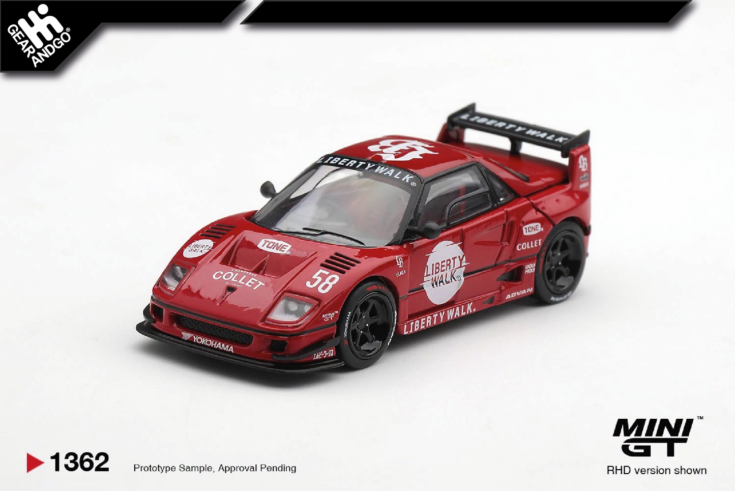 MINI GT 1362 - MAZDA AZ-1 LIBERTY WALK LB40