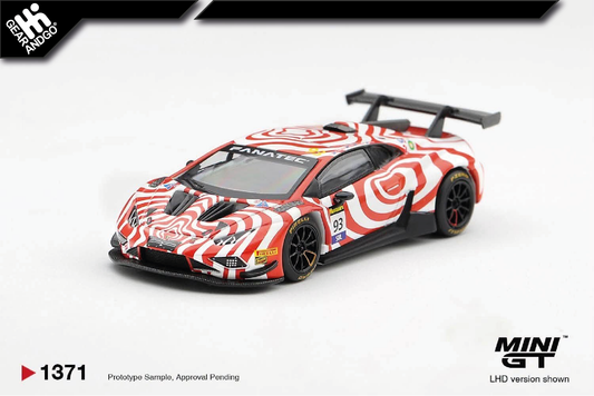 MINI GT 1371 - LAMBORGHINI HURACAN GT3 EVO2 #93 WALL RACING 2025 BATHURST 12 HRS