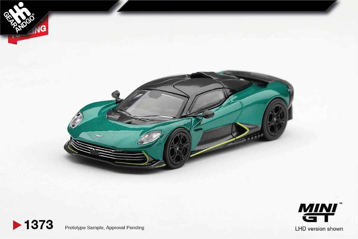 MINI GT 1373 - ASTON MARTIN VALHALLA PODIUM GREEN