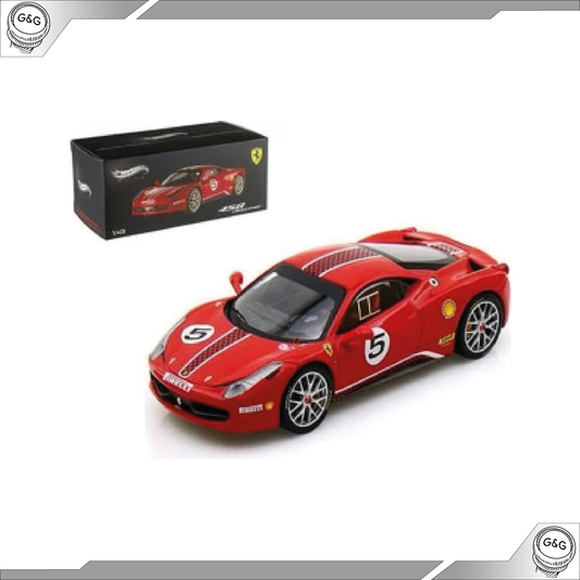 HOT WHEELS 1/43 - FERRARI 458 ITALIA CHALLENGE