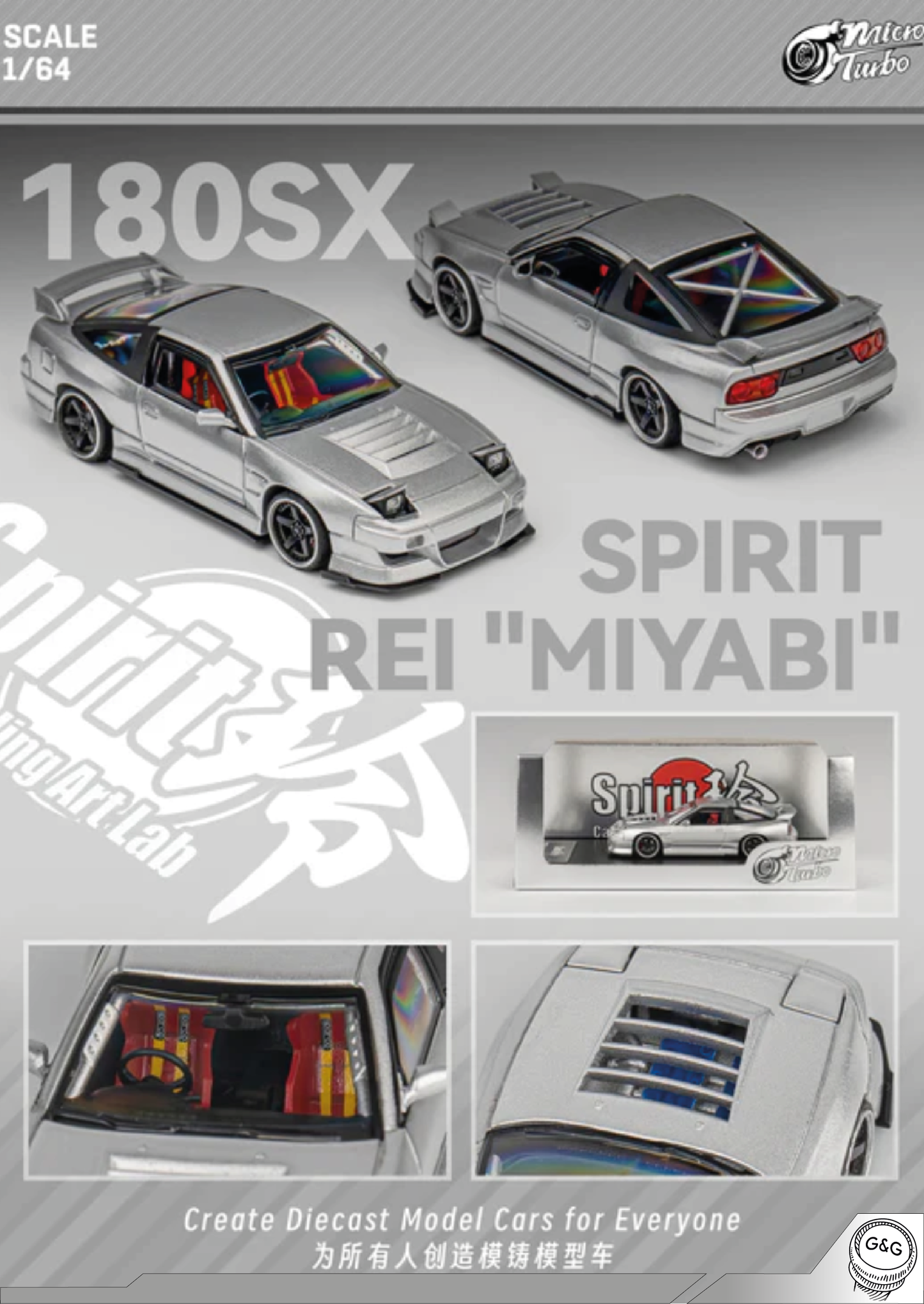 MICRO TURBO - 180 SX SPIRIT REI MIYABI