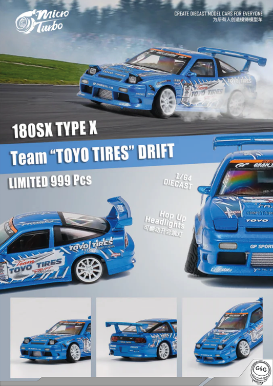 MICRO TURBO - 180 SX TYPE X TEAM TOYO TIRE DRIFT