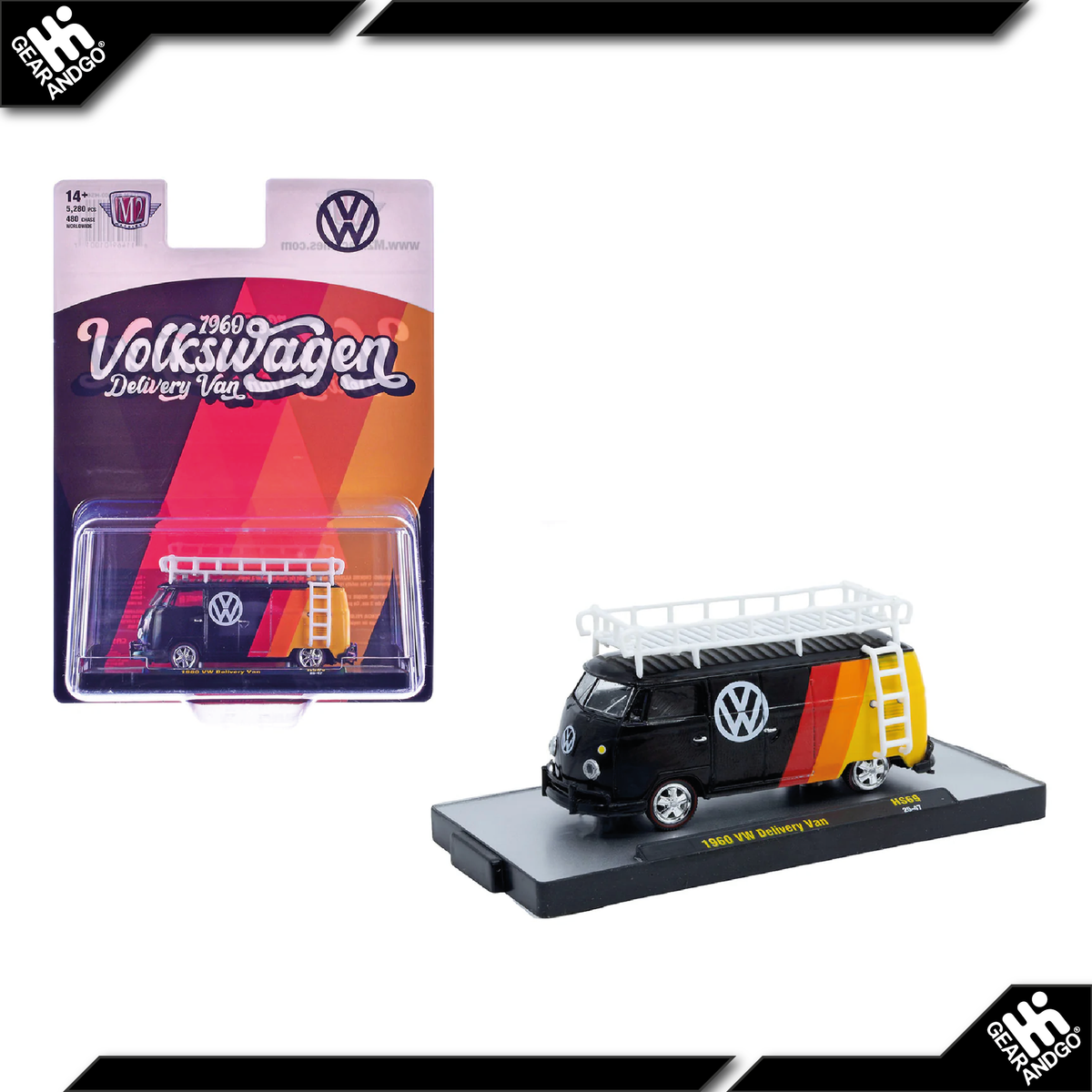 M2 MACHINES 1960 VOLKSWAGEN DELIVERY VAN