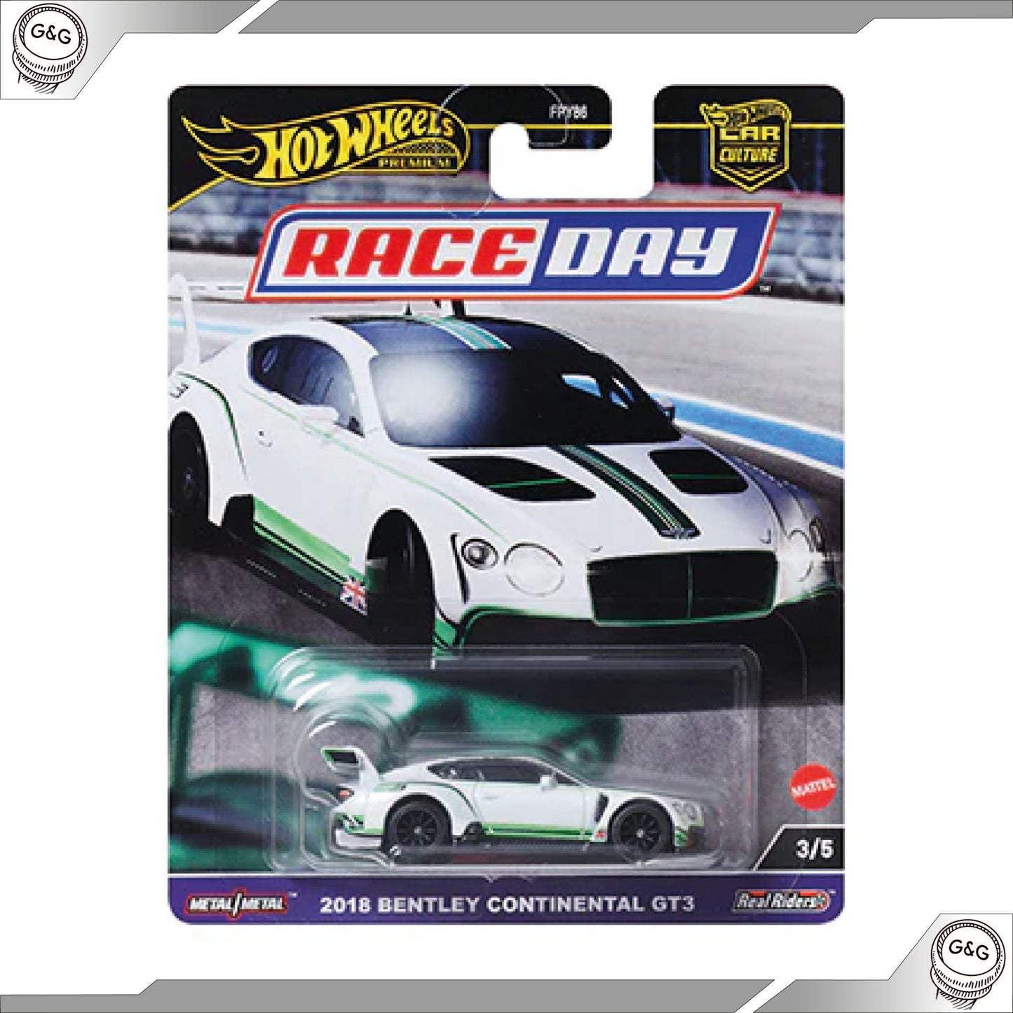 HOT WHEELS RACE DAY - 2018 BENTLEY CONTINENTAL GT3