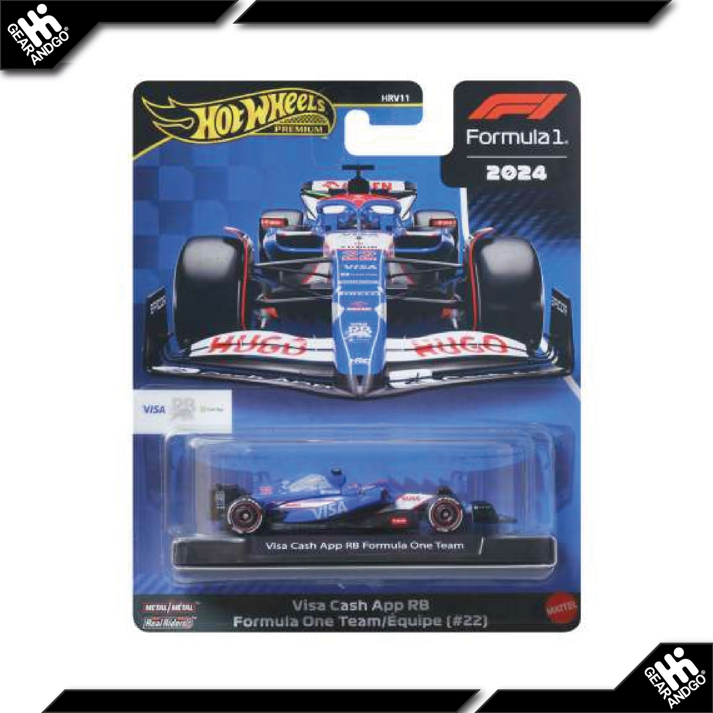 HOT WHEELS FORMULA 1 - 2024 VCARB #22 YUKI TSUNODA