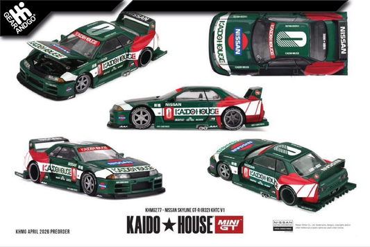 MINI GT KAIDO 277 - NISSAN SKYLINE GT-R (R32) KHTC V1