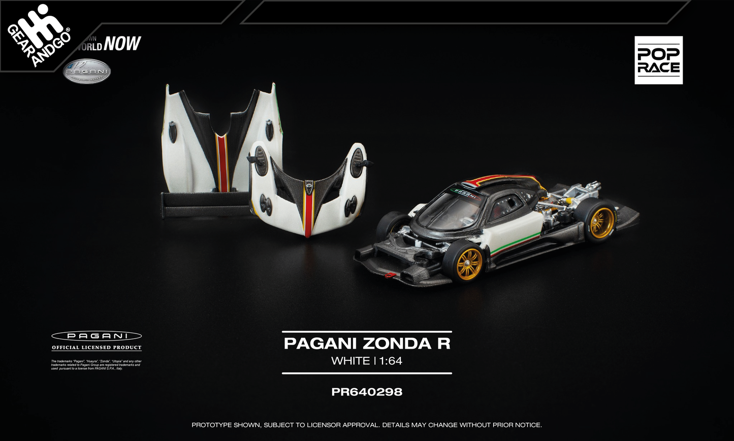 POP RACE - PAGANI ZONDA R