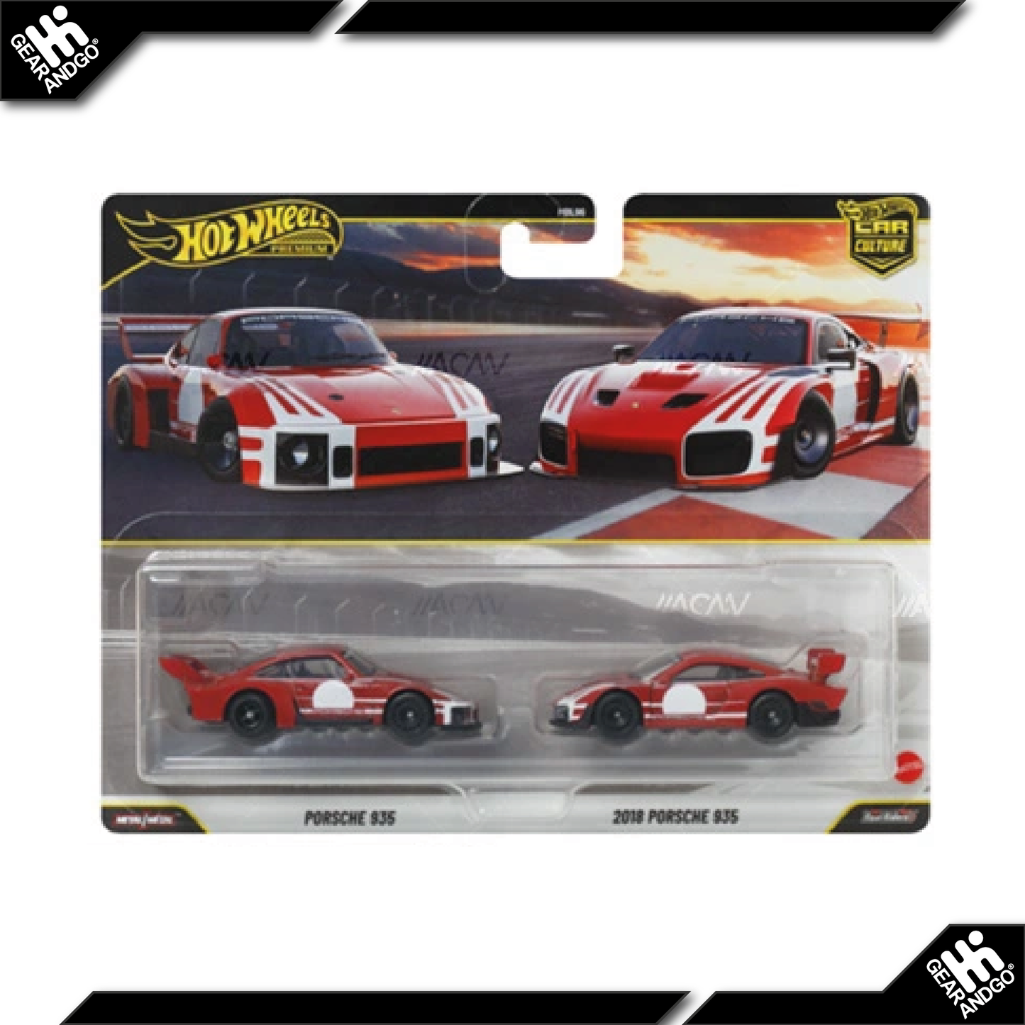 HOT WHEELS 2-PACK - MIX 1 - 2026 - PORSCHE 935 + 2018 PORSCHE 935