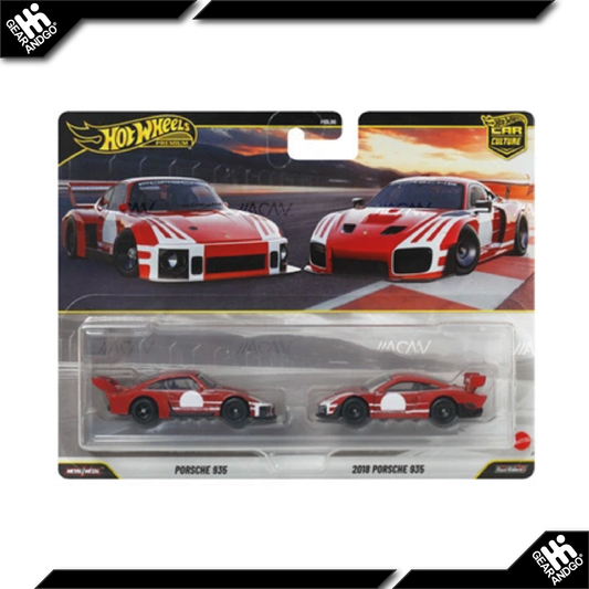 HOT WHEELS 2-PACK - MIX 1 - 2026 - PORSCHE 935 + 2018 PORSCHE 935