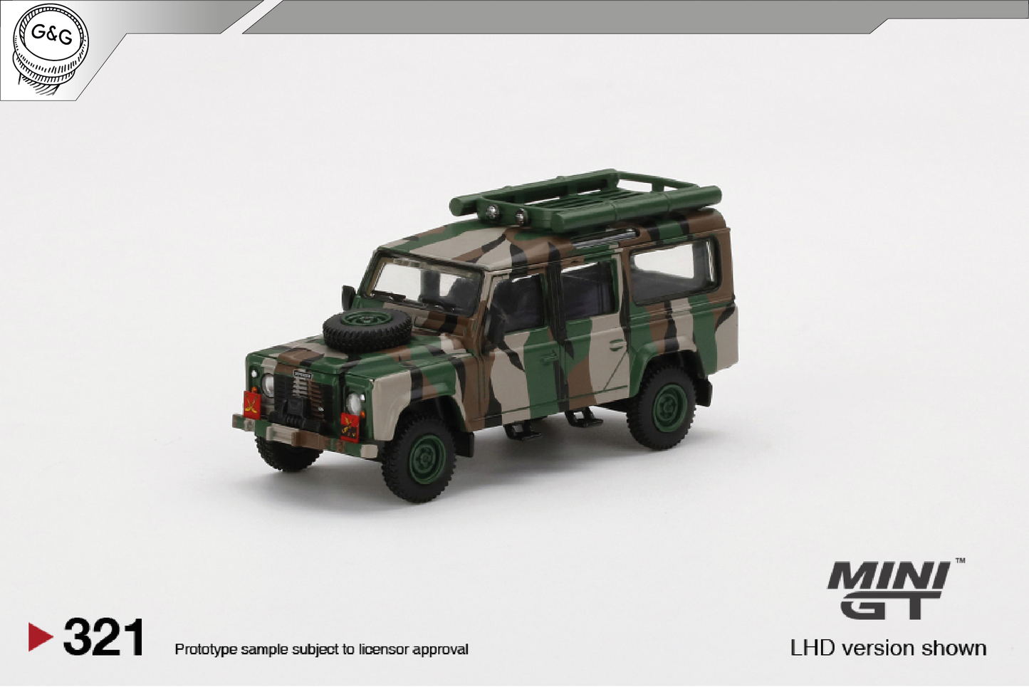 MINI GT 321 - LAND ROVER DEFENDER *MALAYSIA EXCLUSIVE*