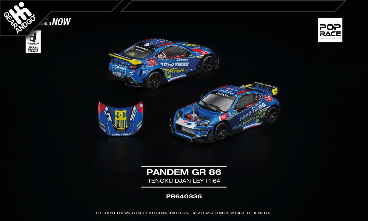 POP RACE - PANDEM GR 86 TENGKU DJAN LEY