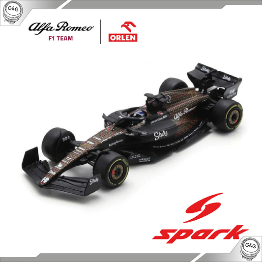 SPARKY 2023 ALFA ROMEO F1 TEAM ORLEN C43 #77 LAS VEGAS