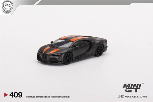 MINI GT 409 - BUGATTI CHIRON SUPER SPORT 300+ WORLD RECORD - NA KARTĚ