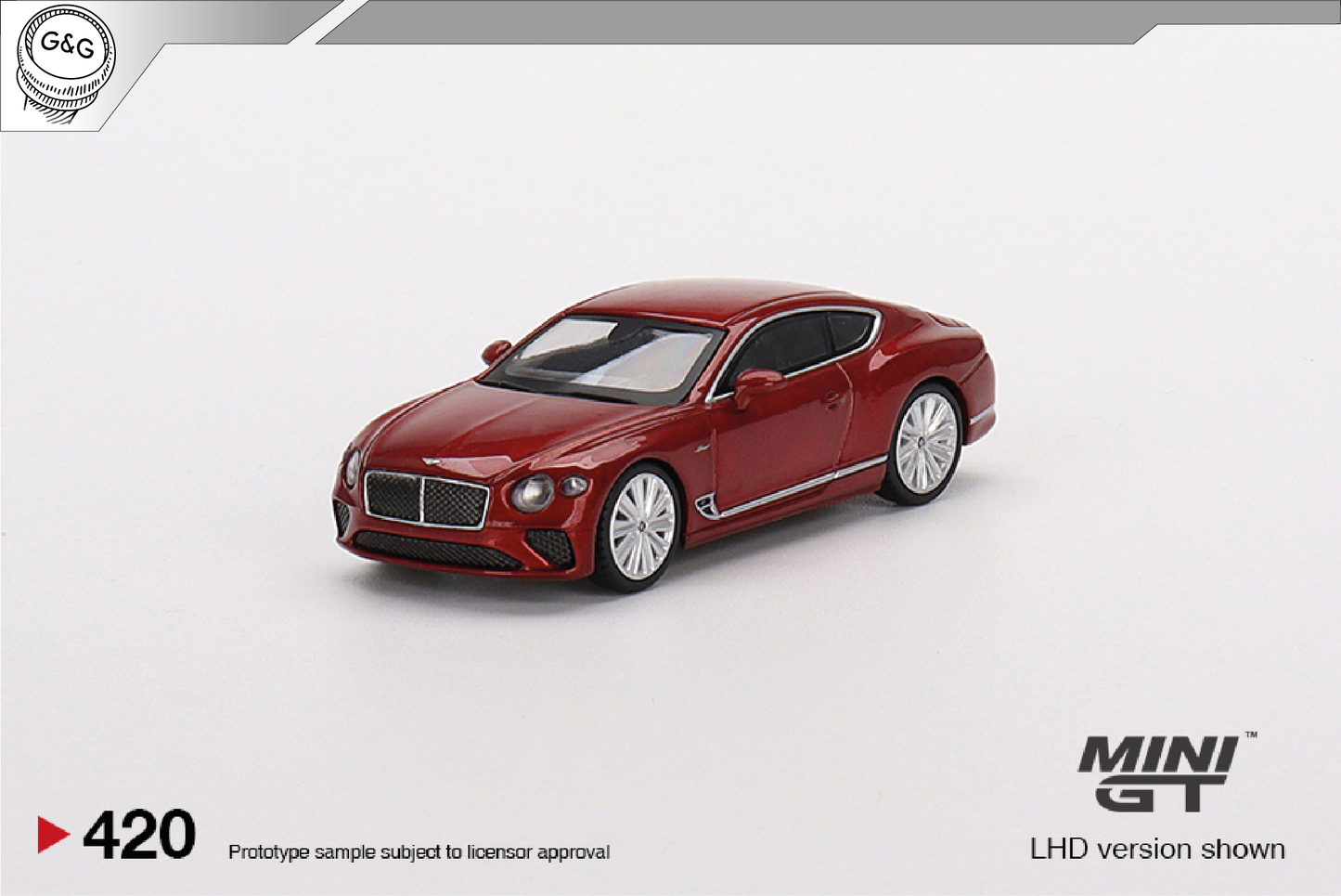 MINI GT 420 - 2022 BENTLEY CONTINENTAL GT SPEED - NA KARTĚ