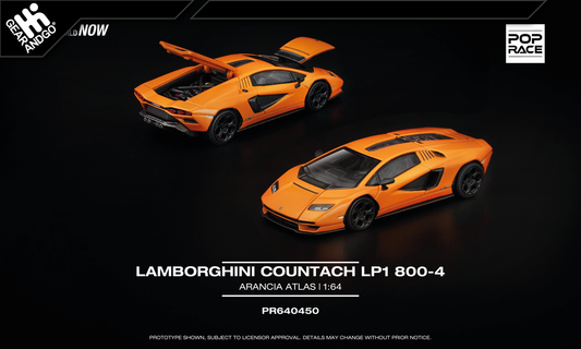 POP RACE - LAMBORGHINI COUNTACH LP1 800-4