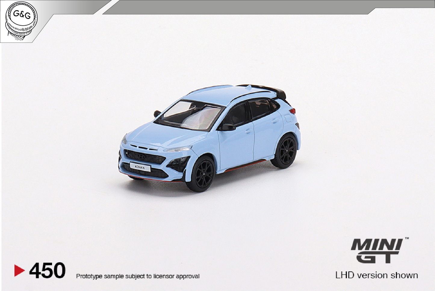 MINI GT 450 - HYUNDAI KONA N PERFORMANCE - NA KARTĚ