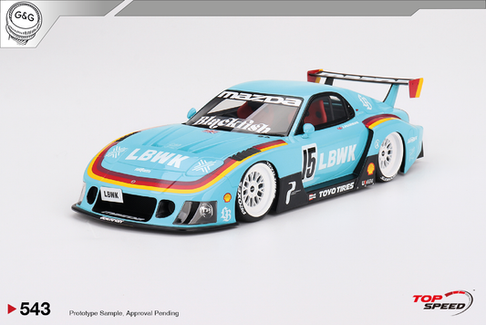 TOP SPEED MAZDA RX-7 LB-SUPER SILHOUETTE LIBERTY WALK