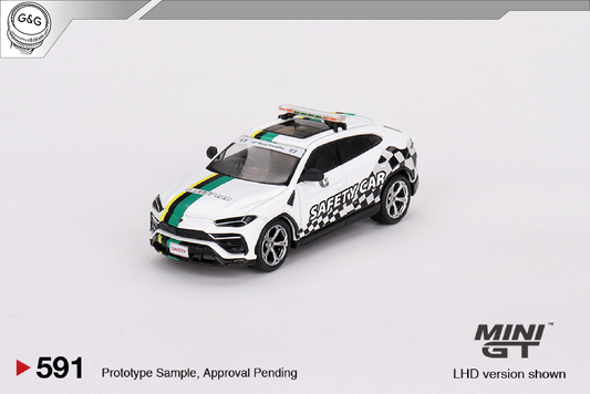 MINI GT 591 - 2022 LAMBORGHINI URUS MACAU GP OFFICIAL SAFETY CAR