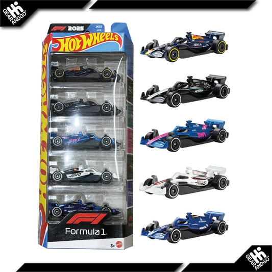 HOT WHEELS 5PACK - F1 - 2025