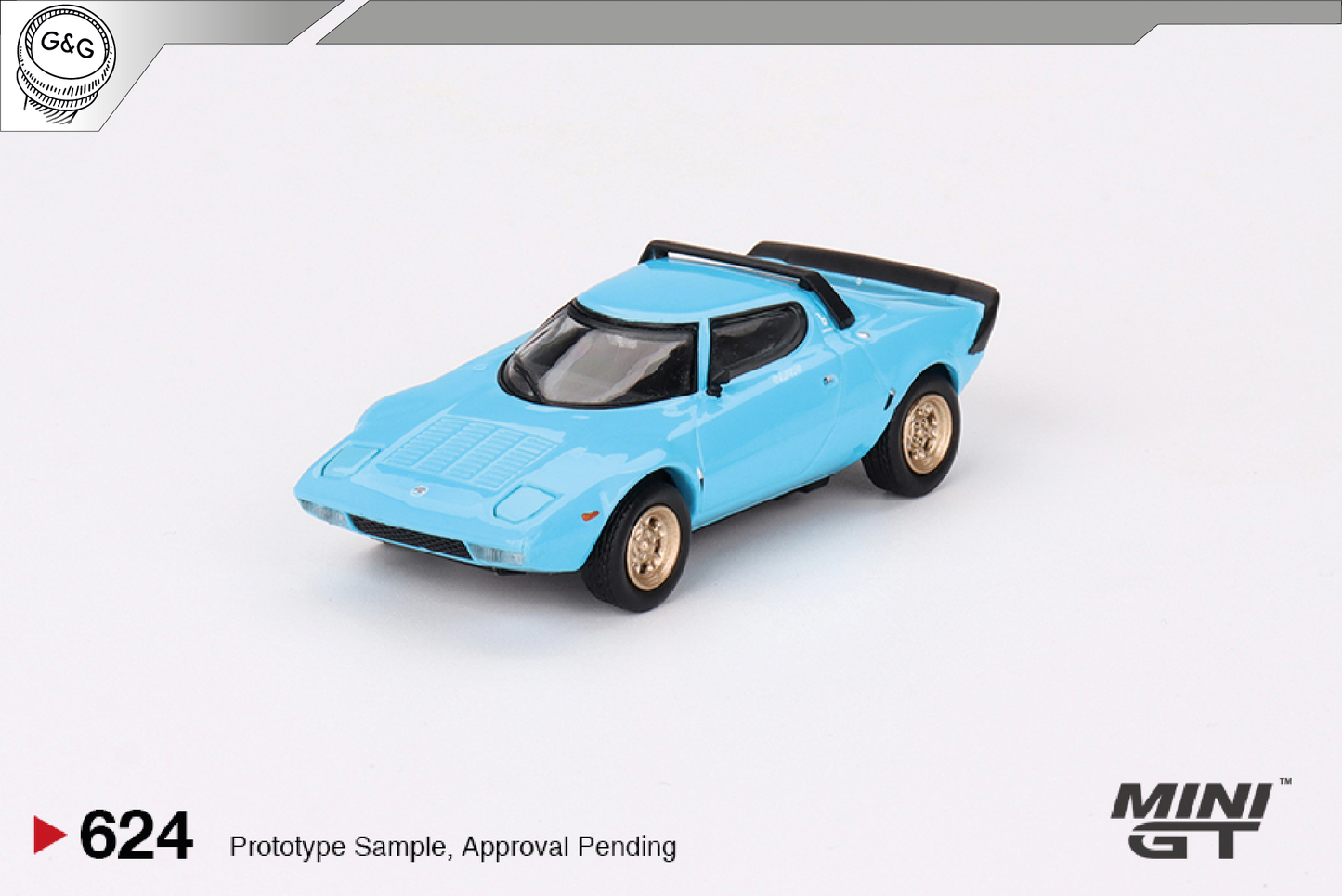 MINI GT 624 - 1975 LANCIA STRATOS HF STRADALE