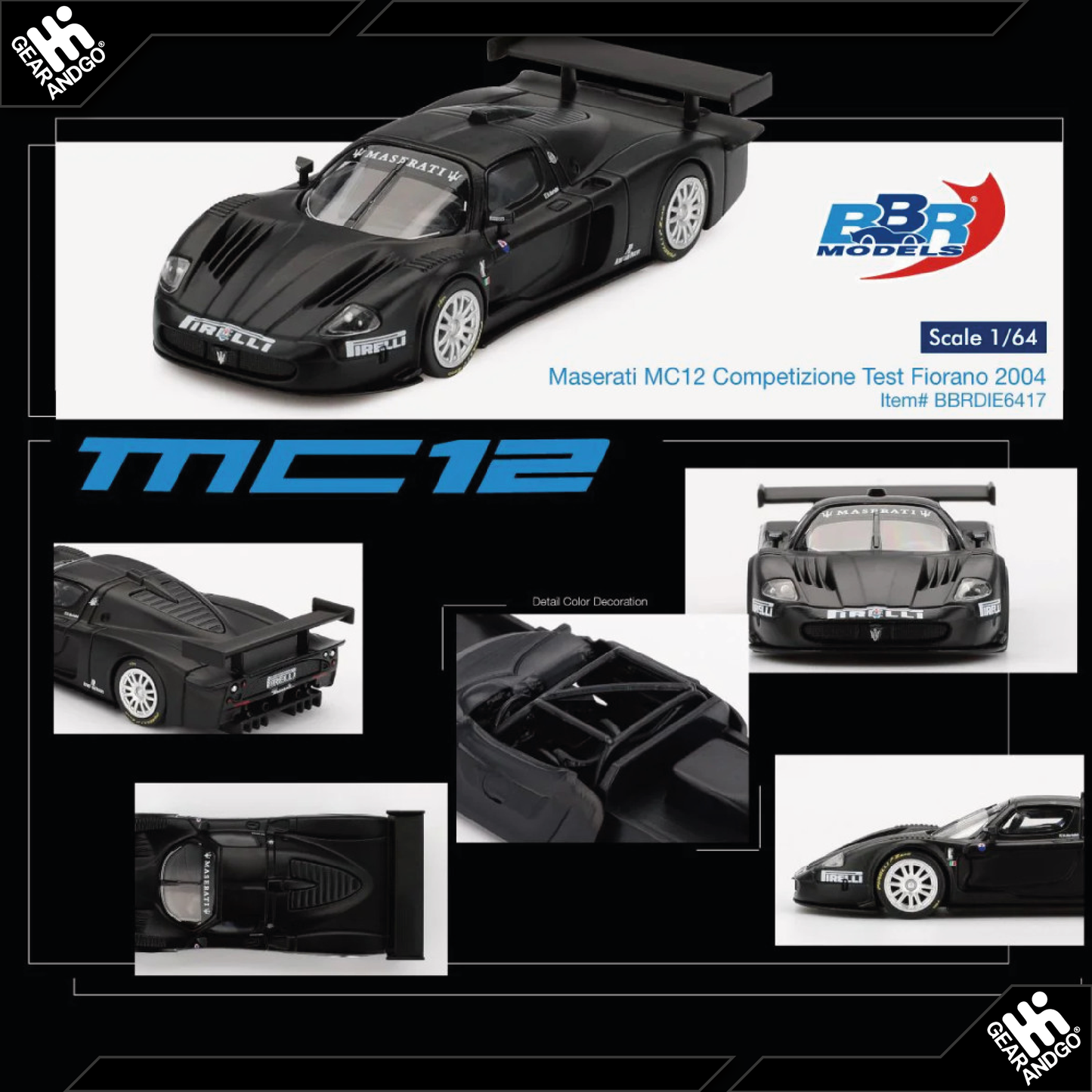 BBR MASERATI MC12 COMPETIZIONE