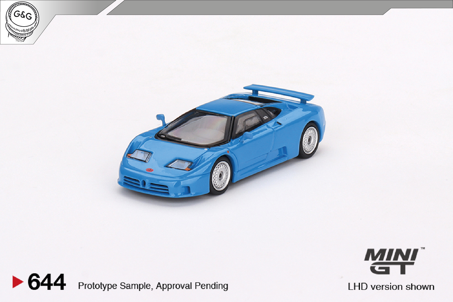 MINI GT 644 - BUGATTI EB110 GT