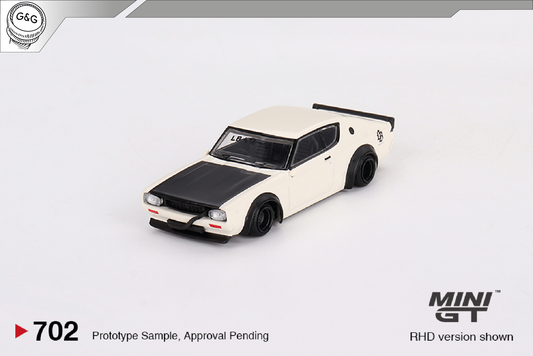 MINI GT 702 - 1973 NISSAN SKYLINE KENMERI LIBERTY WALK
