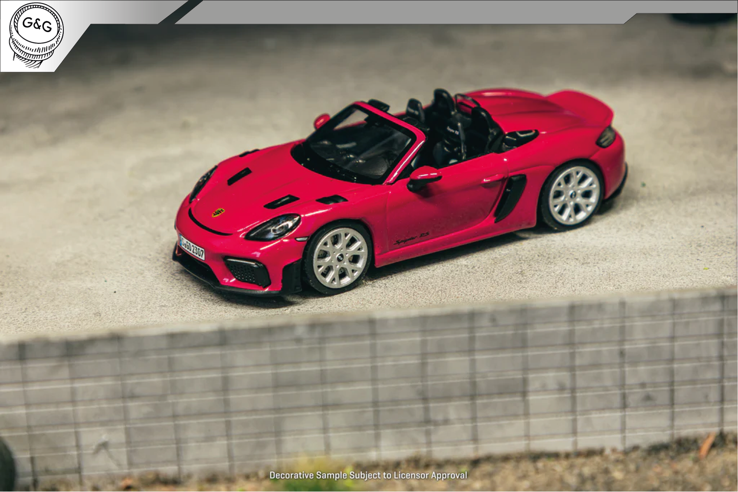 TARMAC PORSCHE 718 SPYDER RS